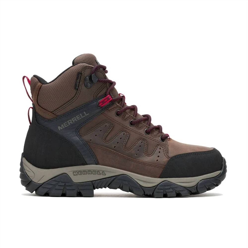 NEW MERRELL men's windoc 6" boots in brown
